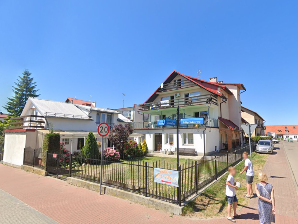 Budynek domu wczasowego Teligi 2 w Mielnie